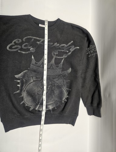 Kids Medium Ed Hardy Christian Audigier Bulldog Sweatshirt - Picture 7 of 8