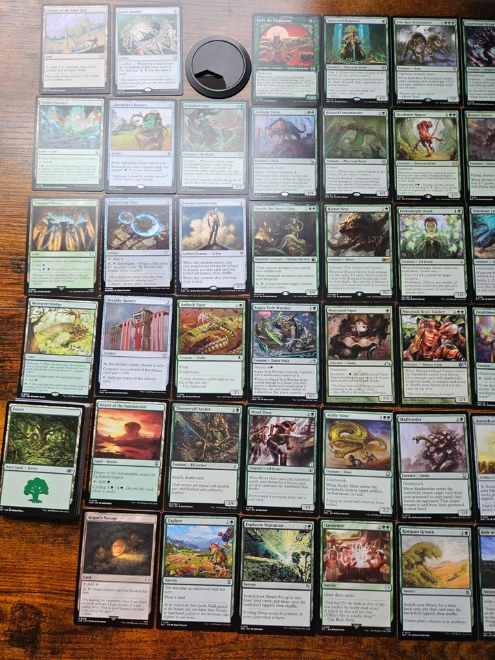 Custom Commander Deck ~ Deathtouch // Infect ~ Fynn, the Fangbearer ~ EDH Deck - Image 2 of 4