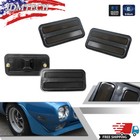 4Pack Smoke Front&Rear Side Marker Light Housings For 1970-1981 Pontiac Firebird