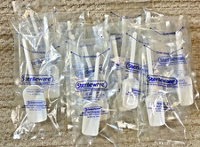 Bel-Art Sterileware Sampling Scoops Lot of 17, 12 -60ml scoops, 5 -120ml scoops