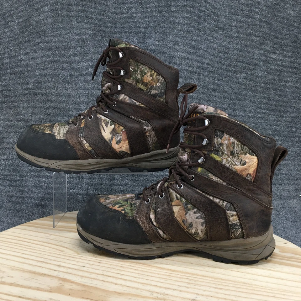 Red Head Hiking Boots Mens 13M Brown Camo Timbertrek 1000 Leather Lace Up Mid - Image 2 of 4