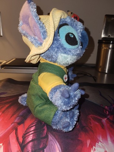 Disney Store Garden Party Stitch Plush NWT 9" - Picture 3 of 7