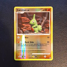 Pokémon TCG Larvitar 63/100 Stormfront Common Reverse Holo 2008 YUKA MORII !!! on eBay