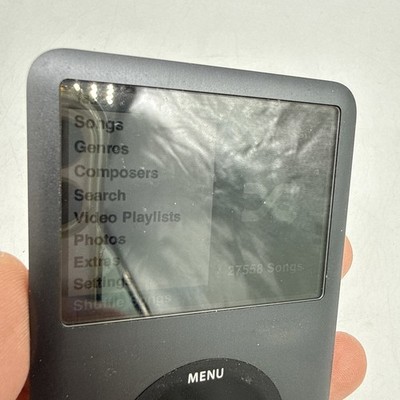 Apple iPod Classic 160GB Charcoal Gray -- READ Description | eBay