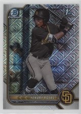 2022 Bowman Chrome Prospects Mega Box Mojo Refractor Yendry Rojas #BCP-178 12g7