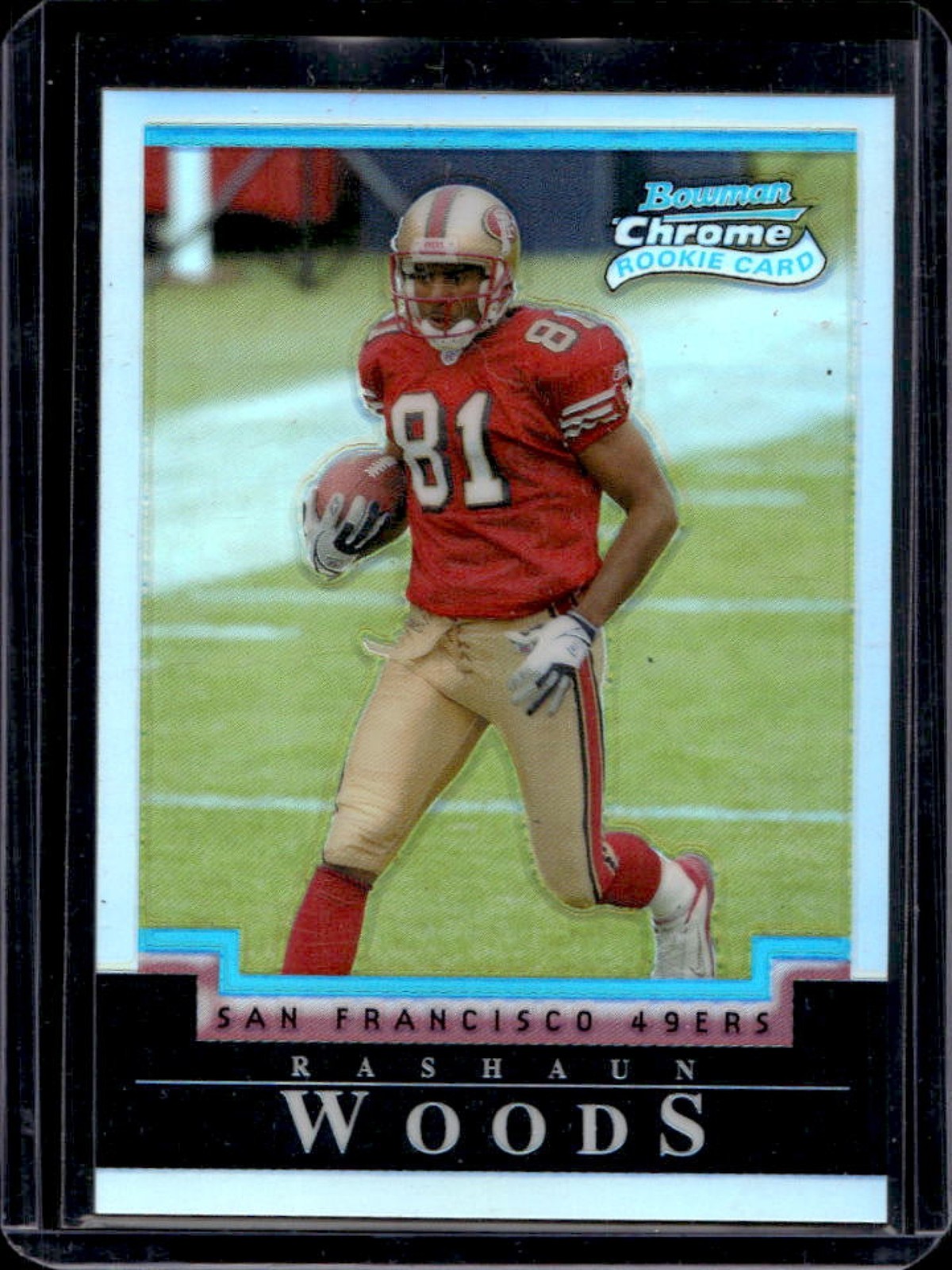 Rashaun Woods Bowman Chrome #192 Refractor