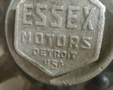 Antique Model T Wheel Essex Hub 21 Diameter 12-wood Spokes Steel Rim