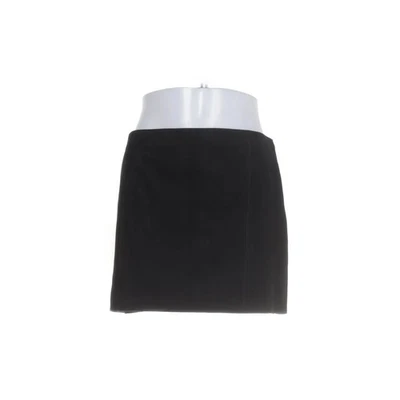 Zara, jupe, taille : S, noir, cuir, unicolore, femmes #6CG - Photo 1/4