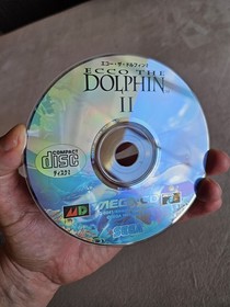 ECCO THE DOLPHIN SEGA MEGA CD JAPAN COMPLETE IN BOX W/ SPINE US SELLER