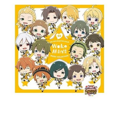 NEW THE IDOLM@STER SideM WakeMini! MUSIC COLLECTION 02 (No bonus items included)