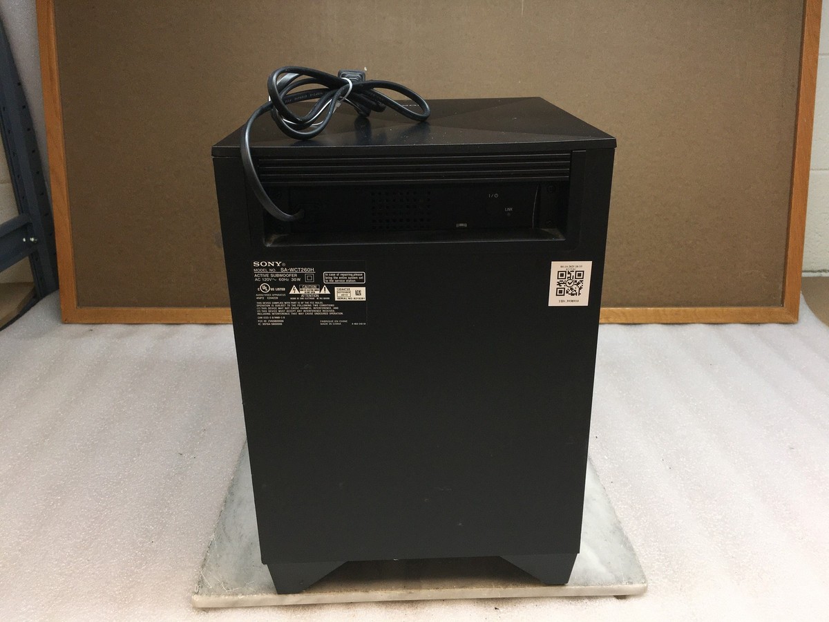 Sony SA-WCT260H Wireless Powered Subwoofer for SA-CT260H Soundbar