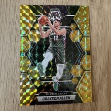 2022-23 Panini Mosaic #144 Grayson Allen Reactive Yellow