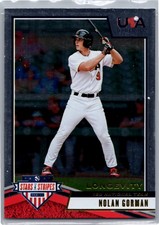 2019 Panini USA Baseball Stars & Stripes Longevity - #78 Nolan Gorman