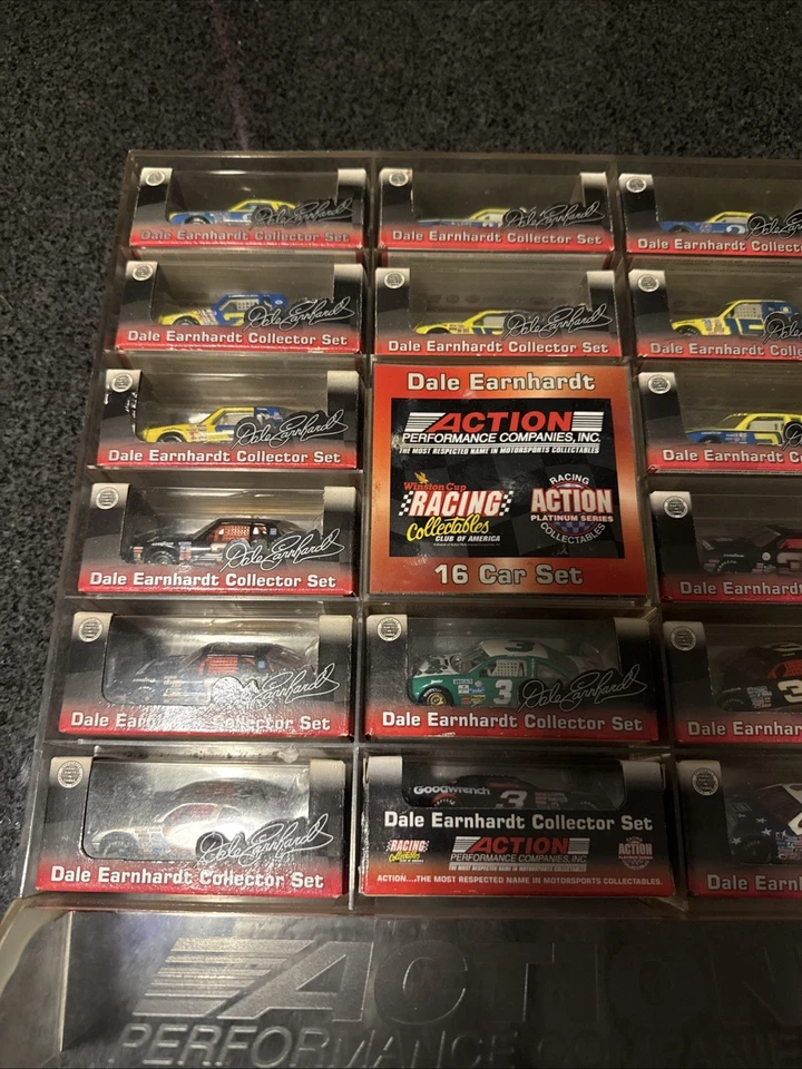 Juego de 16 coches coleccionables Dale Earnhardt Sr Action escala 1:64 diecast Foto 4 de 4