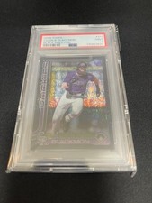 Blackmon CHARLIE BLACKMON Rockies 10 Series PSA9