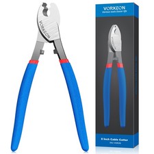 Kabelschneider 8 Zoll Schneidzange verst&auml;rkt &Ouml;ffnung 50 mm Kabelschneider blau