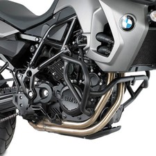 KAPPA KN690 PARAMOTORE TUBOLARE NERO per BMW 800 F650GS (TWIN) 2008-2017