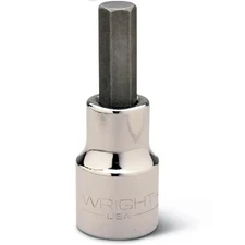 Wright Tool 4214 - 1/2Inch Drive Hex Bit Socket w/Standard Hex Bit - 7/16Inch