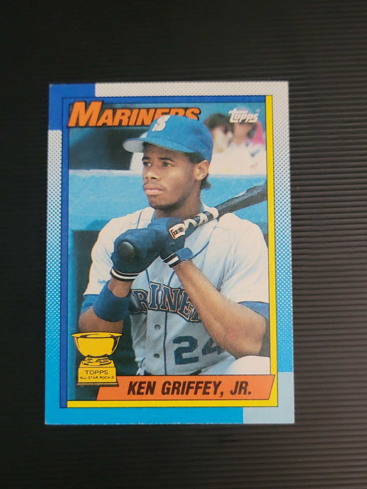1990 Topps - Ken Griffey Jr. Rookie Gold Cup #336 HOF - Seattle Mariners