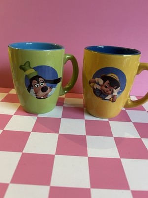 Disneyland Paris Vintage Esso Tassen Kaffeetassen Goofy Pinocchio Walt Disney Parks