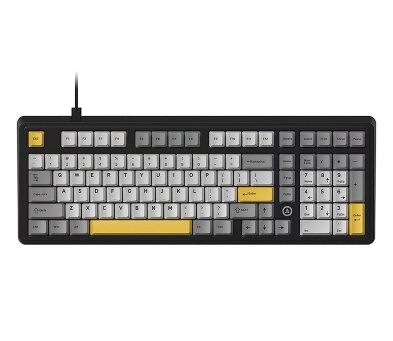 AJAZZ AK980 98% Mechanical Gaming Keyboard, Hotswappable Switches And Rgb Lights