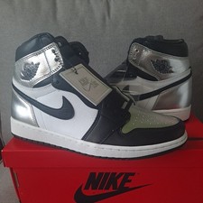 【新品、未使用❗️】Nike Air Jordan High Silver Toe Jordan 1 High OG Metallic Silver for sale | eBay