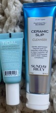 Sunday Riley Set Ceramic Slip Cleanser 30ml & Tidal Plumping Serum 5ml