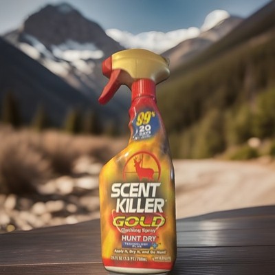 Wildlife Research Center Scent Killer Gold Hunt Dry Ultra-Premium Spray 24 fl oz
