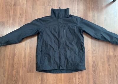 Patagonia Windsweep 3-in-1 Jacket Mens XL Black H2No Insulated Waterproof