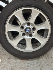 Genuine BMW 1 SERIES 16"INCH ALLOY WHEELS WITH TYRES 205/55/16 SET OF 2