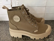 Palladium Pallabase Twill Ankle Boots Peru Archive US 9.5 New