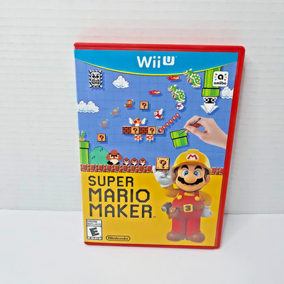 Super Mario Maker Nintendo Wii U CIB complete [TESTED]