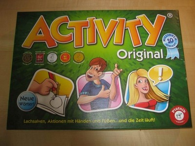 Activity Gesellschaftsspiel Spiel Original Partyspiel Knobelspiel Denkspiel