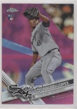 2017 Topps Chrome Pink Refractor Reynaldo Lopez #163 3d7