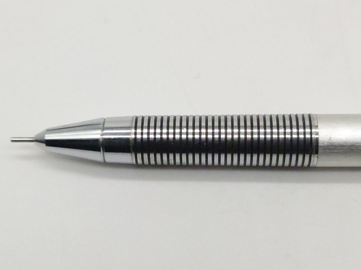 Pentel Technomatic 0.5 Mechanical Pencil PN3015 Silver Japan