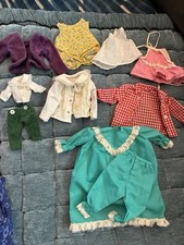Vintage Doll clothing lot. Handmade. Various sizes.