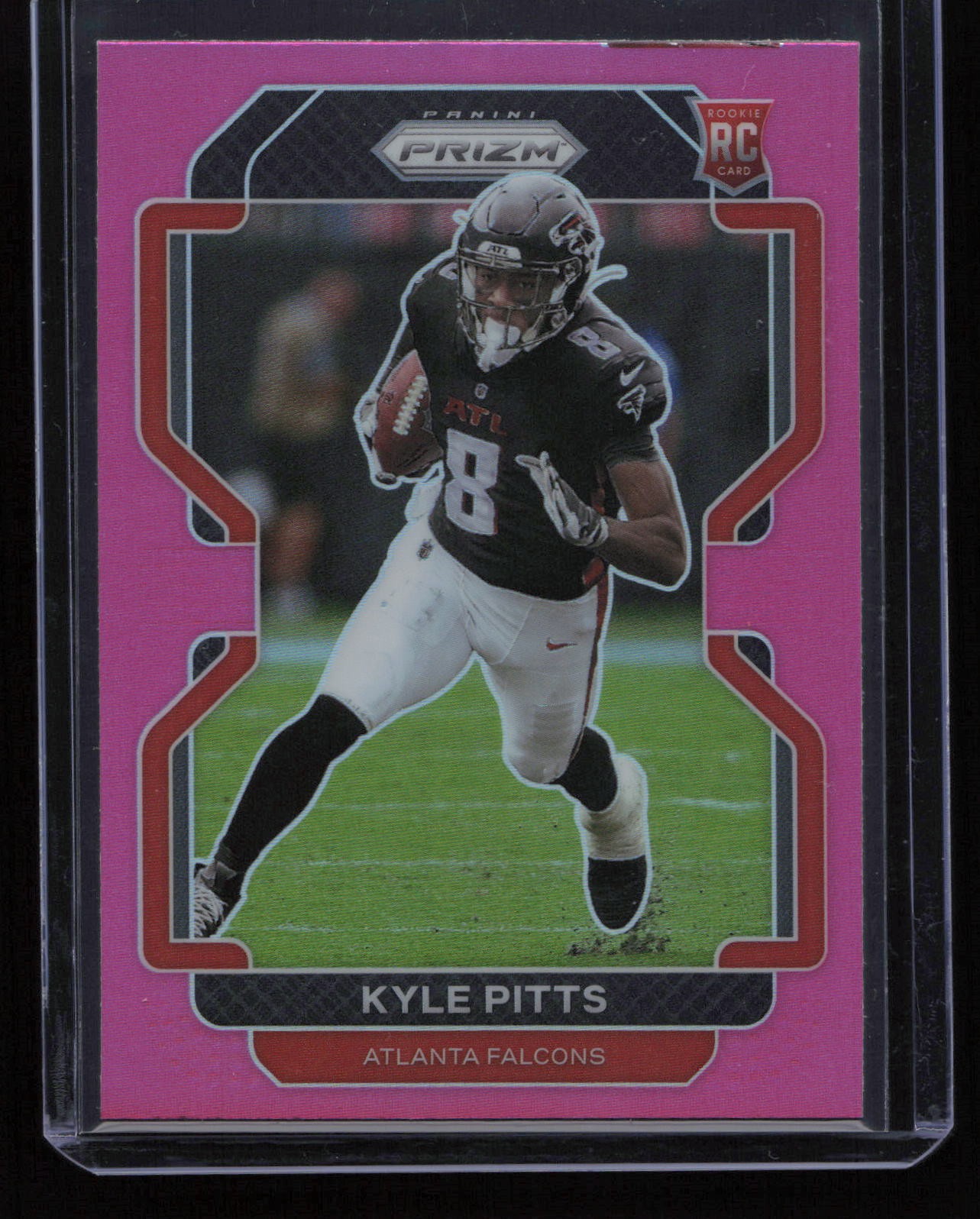 2021 Panini Prizm #341 Kyle Pitts Pink RC Falcons