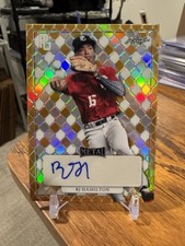 2022 Leaf Perfect Game Baseball RJ Hamilton Prospect Auto RC #1/1 Gold