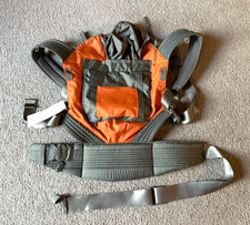 NWT Onya Baby Outback Baby Carrier - 15-45 Lbs - Orange/Gray