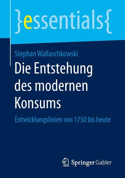 Stephan Wallaschkowski | Die Entstehung Des Modernen Konsums | Taschenbuch | Vii-image