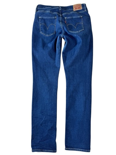 Levi's Dark Wash Mid-Rise Slim Skinny Denim Jeans Damengröße 12 - Bild 2 von 24