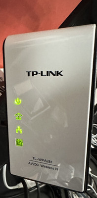 TP-Link TL AV200 TL-WPA281 Wireless N Powerline Extender UK weiß
