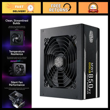 850W Fully Modular Power Supply, 80 PLUS Gold, Semi-Fanless Low Noise, Cybenetic