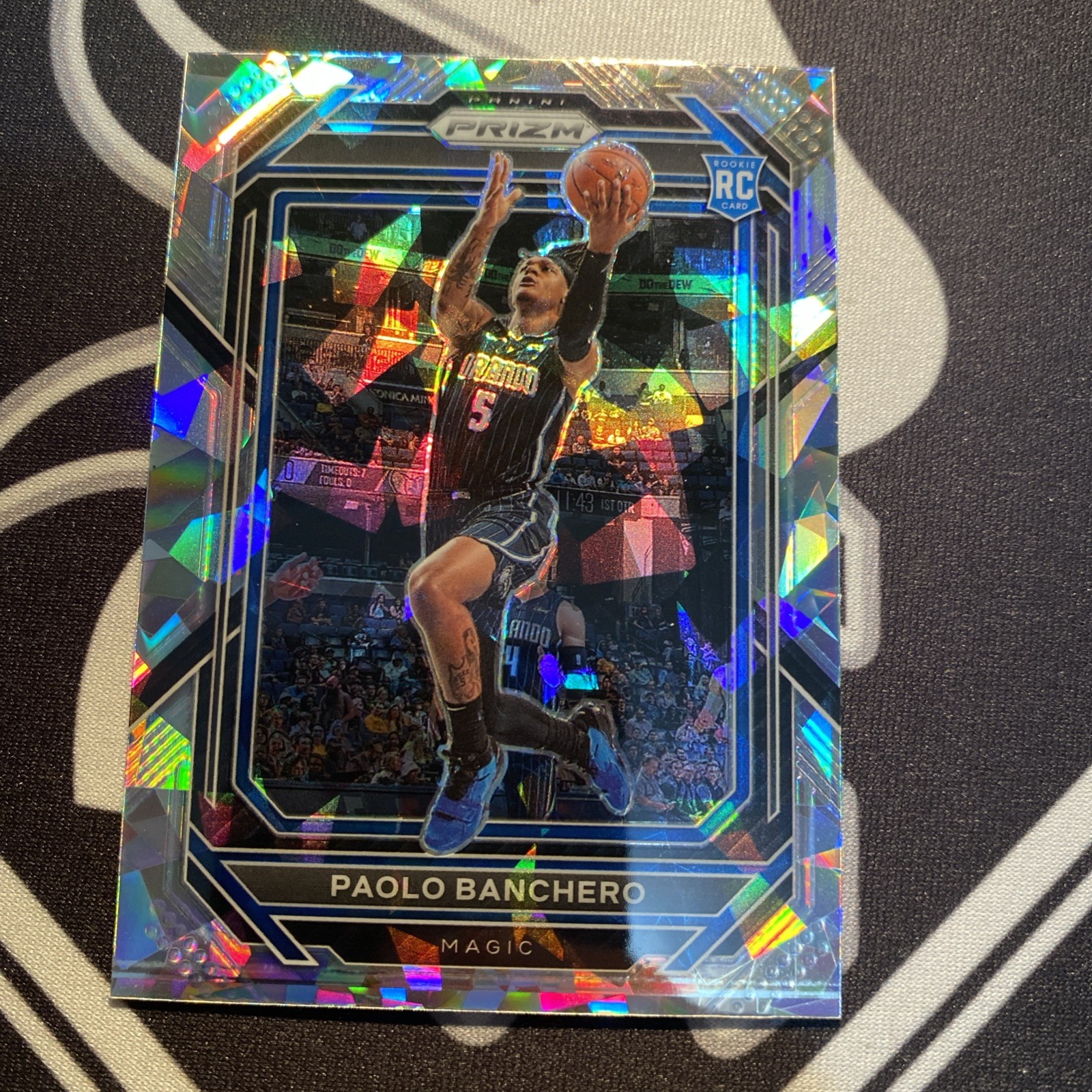 2022-23 Panini Prizm PAOLO BANCHERO Silver Cracked Ice Prizm Rookie RC #249