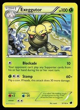 Exeggutor 5/116 Rare Plasma Freeze Pokemon Card on eBay