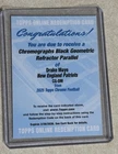 2025 Topps Chrome Drake Maye Base (RAW)