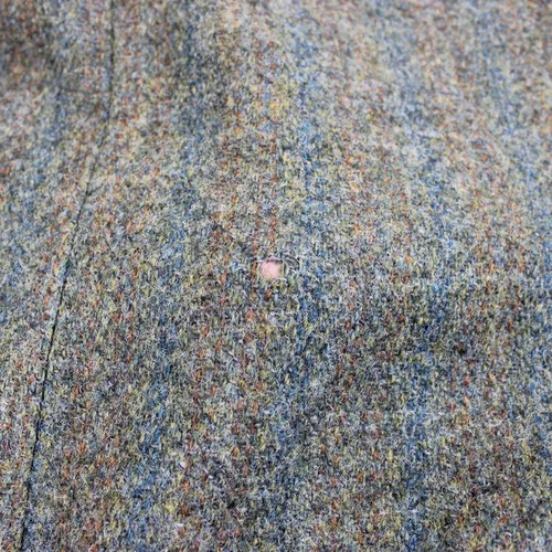 Vintage Harris Tweed Blazer Mens 42 Green Stripe Wool Sport Coat Heritage READ image 8