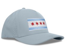 Adjustable Snapback Trucker Cap - Jetset Series (Chicago, Sky Blue)