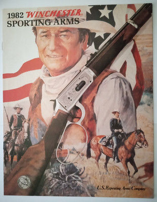 VINTAGE 1982 WINCHESTER  SPORTING ARMS  15 PAGE 8 1/2X11 CATALOG