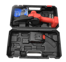 Mini motosierra eléctrica Wood Ranger 24V recargable a batería 4" LEER